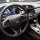 The Clarity interior is pretty tidy, and “typical Honda” (Image: author)